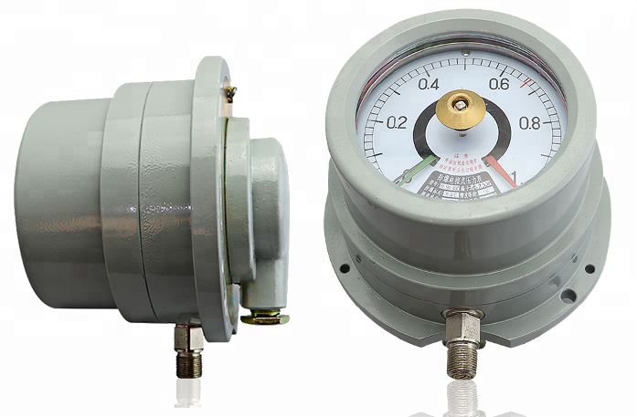 Explosion-proof electric contact pressure gauge 1