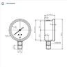 Dial Indicating Pressure And Vacuum Gauge